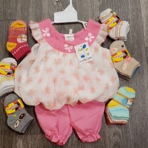 Lil Girls Outfit(FREE SOCKS)